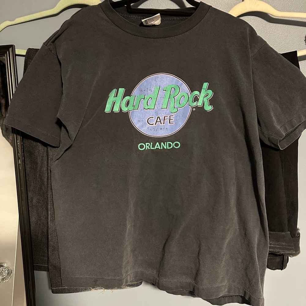 Hard Rock Cafe Charcoal Tee